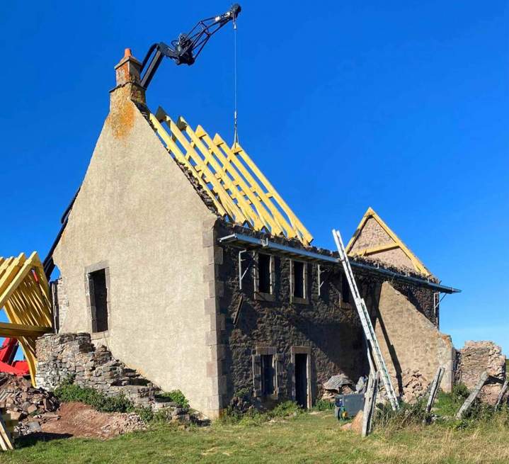 Un travail soigné, de la fabrication au montage de la structure